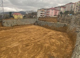 Temel Kazımı ve Taş Duvar Uygulamamız